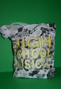 Borsetta High School Bianca-nero