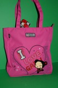 Borsetta Pucca stoffa Fuxia