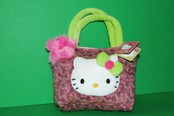 Borsetta Hello Kitty stoffa viola f