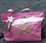 Borsetta Hollywood Rosa stoffa