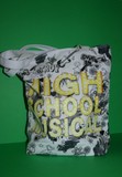 Borsetta High School Bianca-nero
