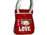 Borsetta Pucca I love Rossa